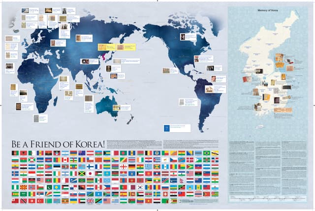Memory of the World Map (2022). The Memory of the World Map is a world map that introduces 17 items of Korea's…